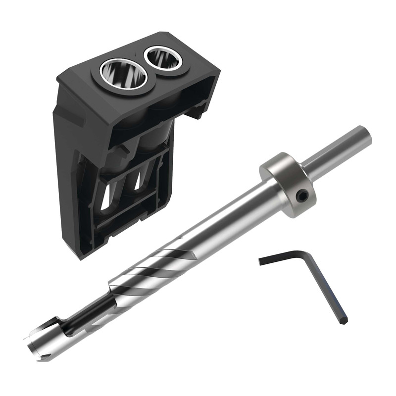 Custom Plug Cutter Drill Guide Kit For 700-Series Pocket-Hole Jig